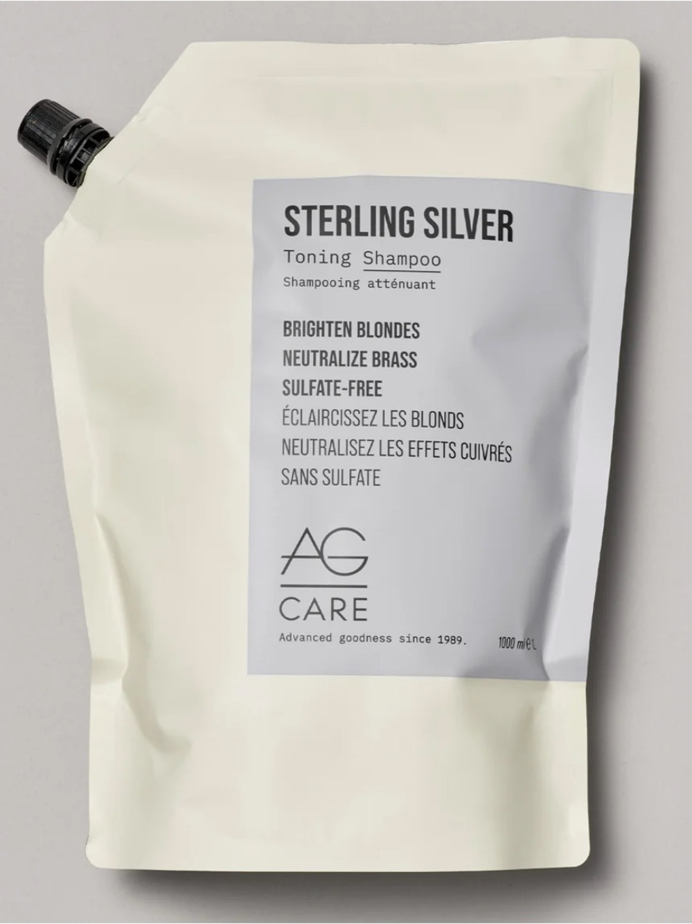 AG Care Sterling Silver Toning Shampoo 33.8oz BRAND NEW/SEALED